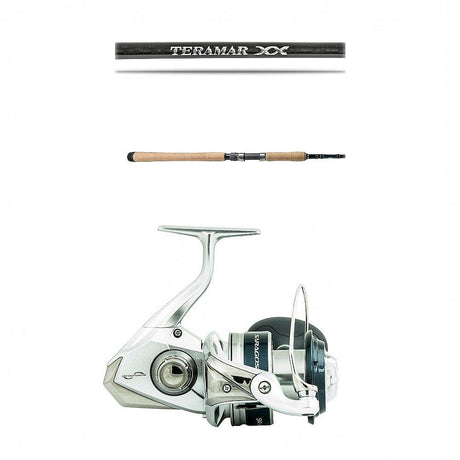 Shimano SARAGOSA SW A 5000XG with SHIMANO Teramar XX North East Spinning 70H Combo