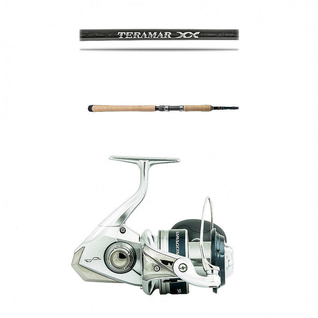 Shimano SARAGOSA SW A 5000XG with SHIMANO Teramar XX North East Spinning X70M Combo