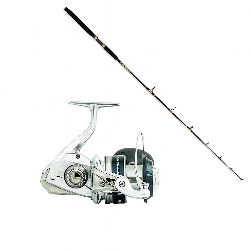 Shimano SARAGOSA SW A 5000XG with SPC 10-25 7&#39;0&quot; CHAOS Gold Combo