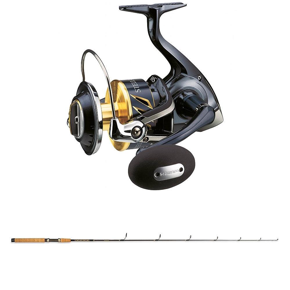 Shimano STELLA 5000SW BPG with SPGC 15-25 7&#39;0&quot; CHAOS Gold Combo