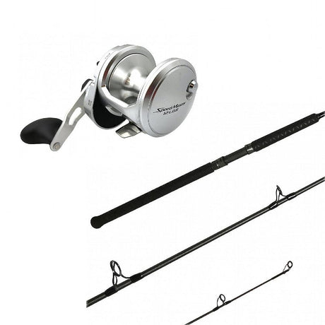 Shimano SpeedMaster II 12SPM with Shimano Teramar West Coast Cast Jigstic HB 90 Combo