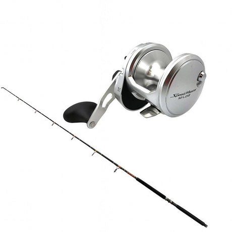 Shimano SpeedMaster II 20SPM with KC 20-40 7' Composite Live Bait Rod Hurricanes Combo