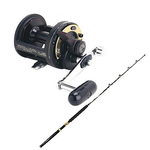Shimano TLD 15 and CHAOS STA 30-50 5FT6IN 2PC Gold Rod