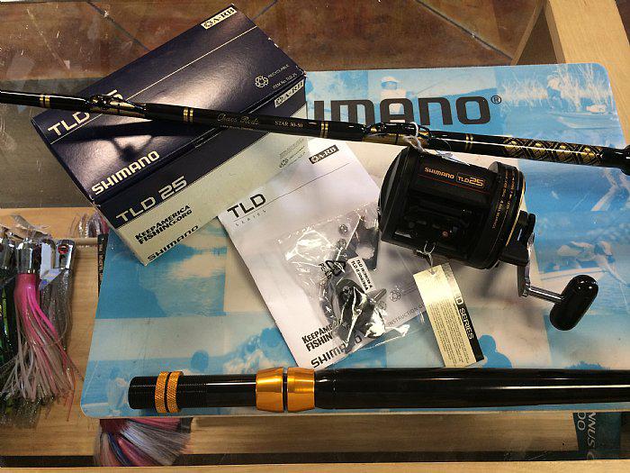 Shimano TLD 25 Reel with CHAOS STA 30-50 Stand-up Rod COMBO from  SHIMANO/CHAOS - CHAOS Fishing