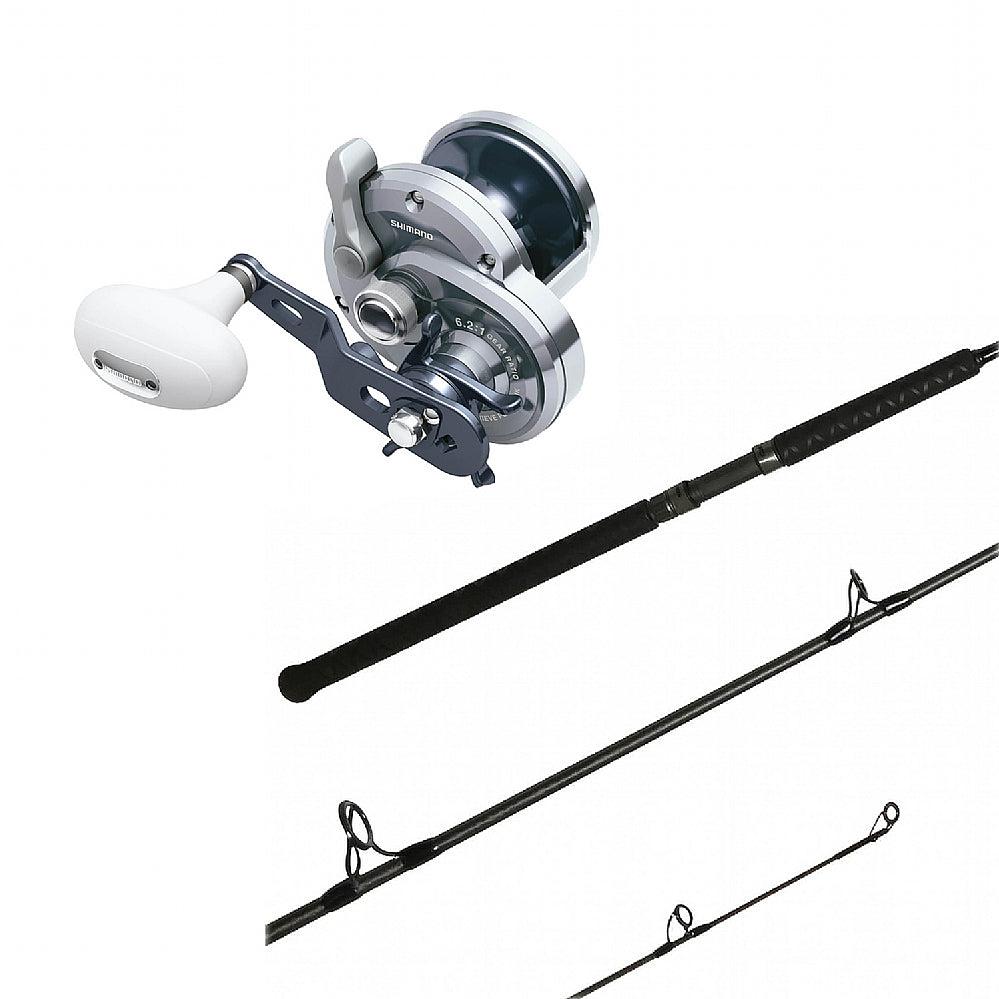 Shimano TRINIDAD 12A Reel with SHIMANO Teramar West Coast Cast Jigstic HB 90 Combo