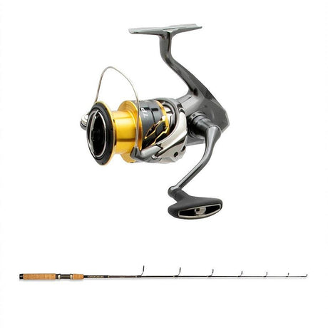 Shimano TWIN POWER 2500 FD with SPGC 8-17 7'0" CHAOS Gold Combo