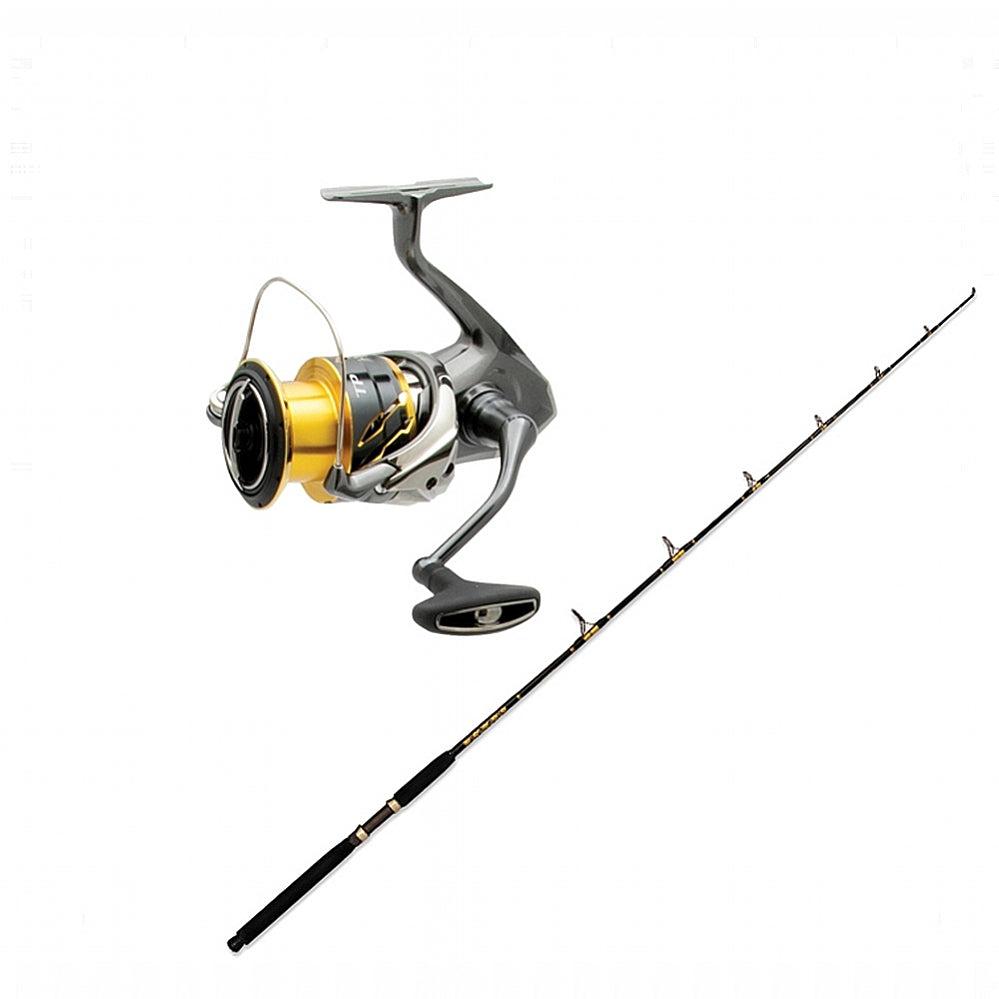 Shimano TWIN POWER 4000 XGFD with SPC 10-25 7'0" CHAOS Gold Combo