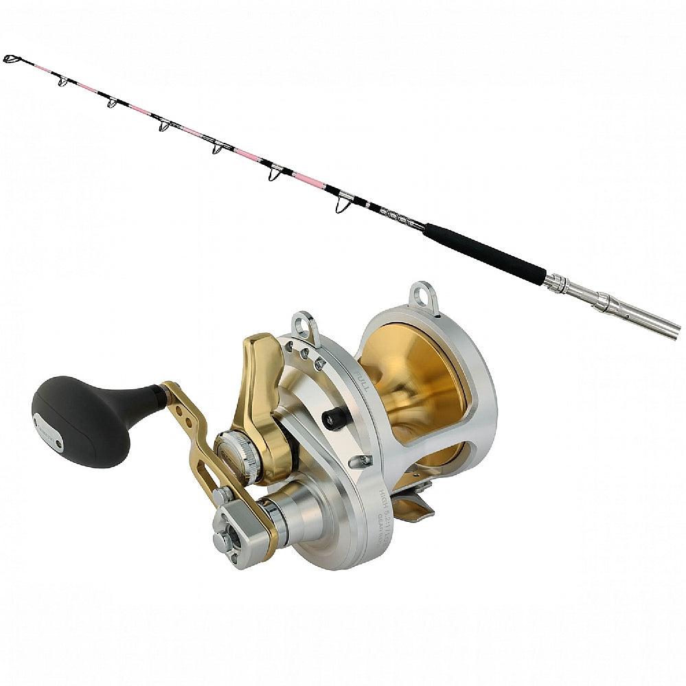 Shimano Talica 16 Lever Drag with ECL 15-30 6' CHAOS Pink Combo from SHIMANO/CHAOS  - CHAOS Fishing