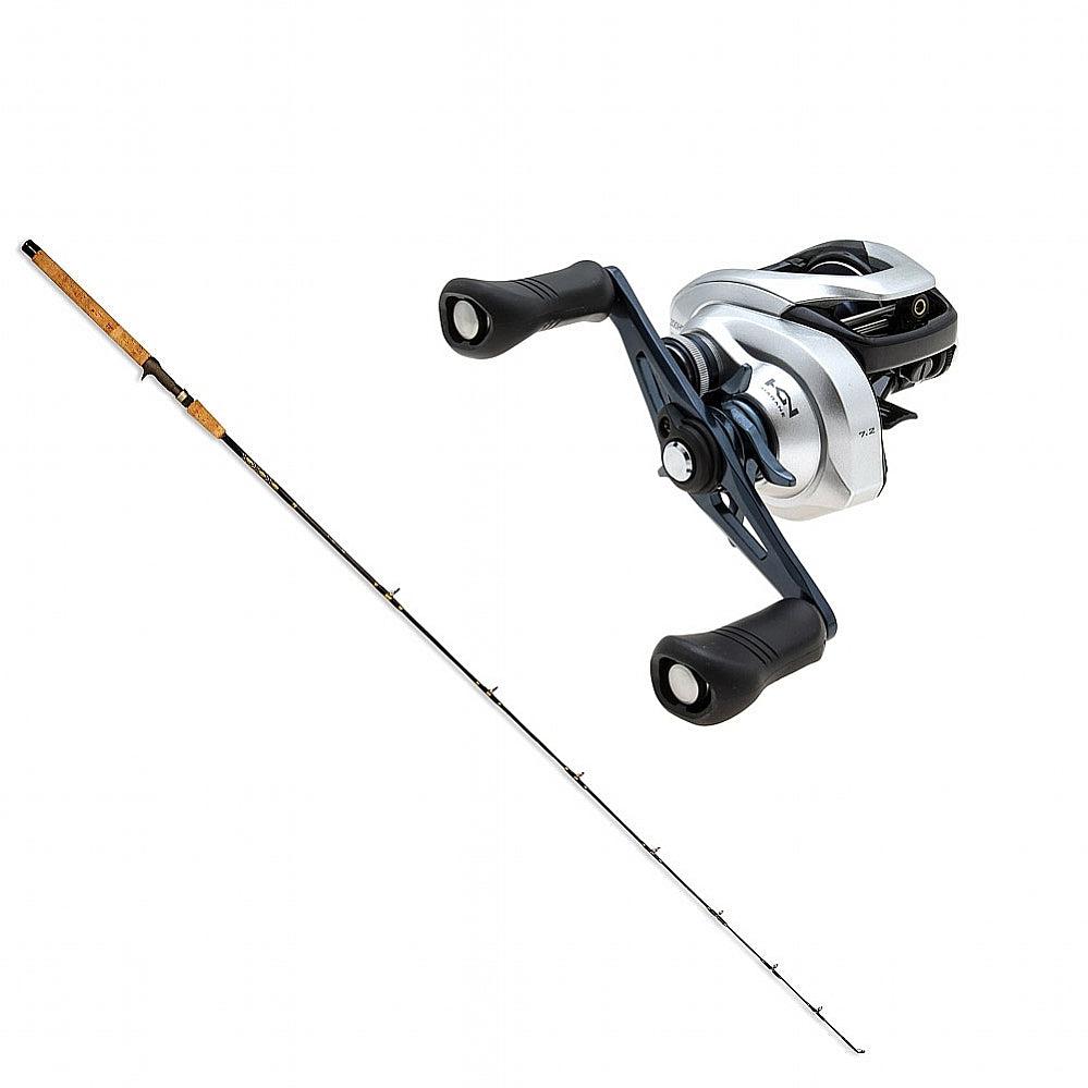 Shimano Tranx 200AHG with PGC 15-25 6&#39;6&quot; CHAOS Gold Combo