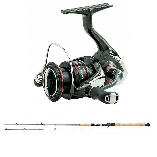 Shimano VANFORD C5000XGF with Daiwa North East Inshore 6'6" Rod 66HXS-NE Combo