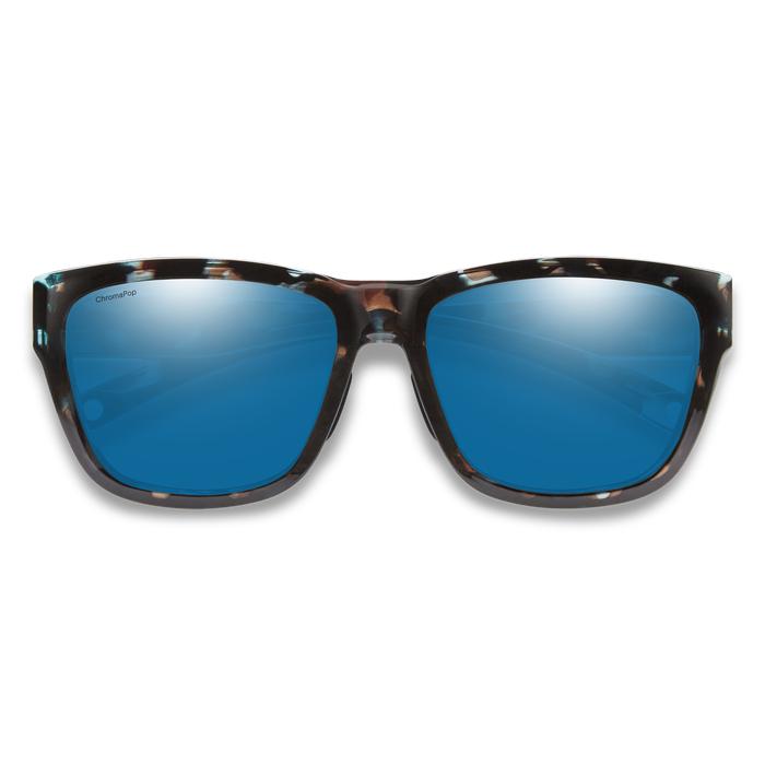 Smith Joya Sky Tortoise/Chromapop Polarized Blue Mirror