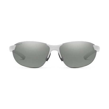 Smith parallel 2 Polarized Platinum Mirror / Matte White