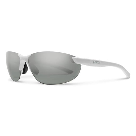 Smith parallel 2 Polarized Platinum Mirror / Matte White