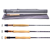 Temple Fork Outfitters 9FT0IN 5wt 4pc Solution Fly Fishing Rod with Case