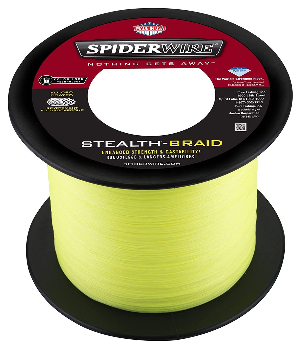 Spiderwire Stealth-Braid 50#Fishing Line (Moss Green-125 Yards)