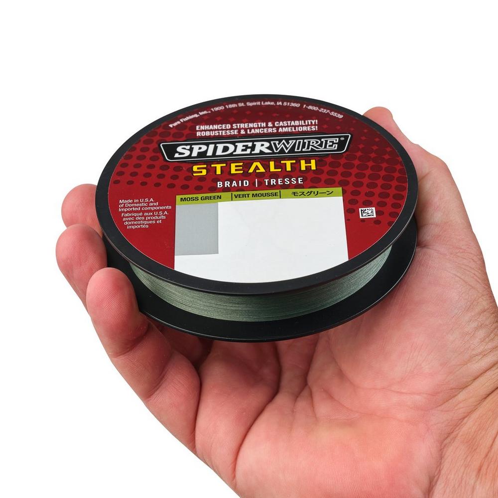 Spiderwire Stealth Trilene 100% Fluorocarbon Dual - 125yds from SPIDERWIRE  - CHAOS Fishing