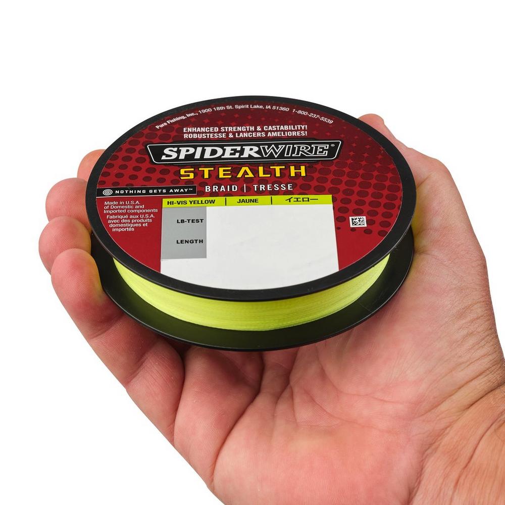 SpiderWire Stealth Camo Braided Fishing Line - 65 LB - 125 Yds