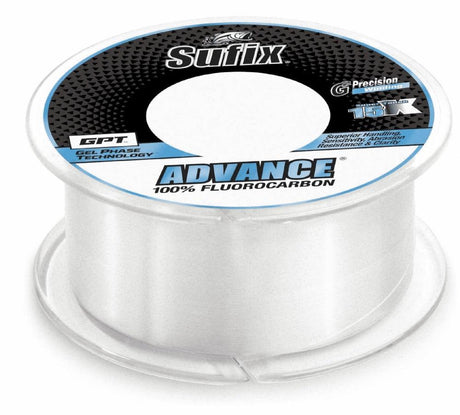 Sufix Advance Fluorocarbon 200yards Clear