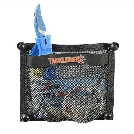 TackleWebs Instant Gear Storage Pocket: BLK 12X10