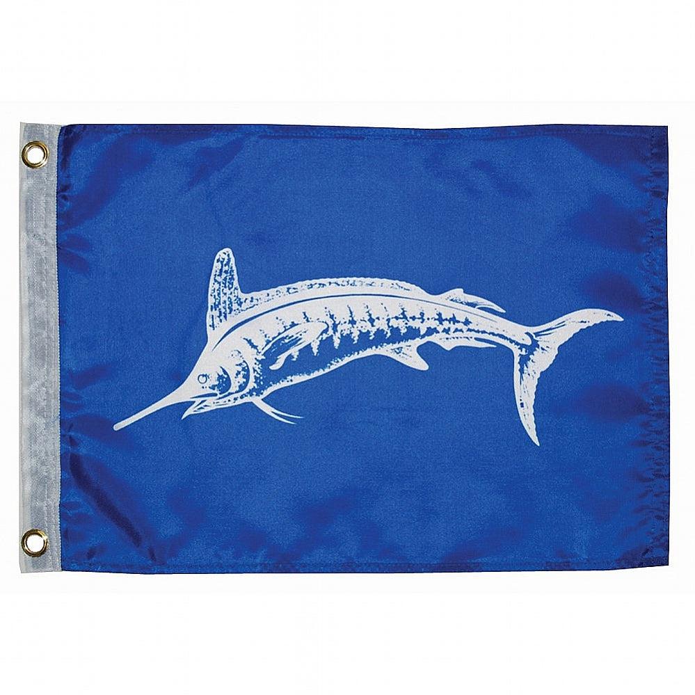 Taylor Made 12&quot; x 18&quot; White Marlin Flag #3018