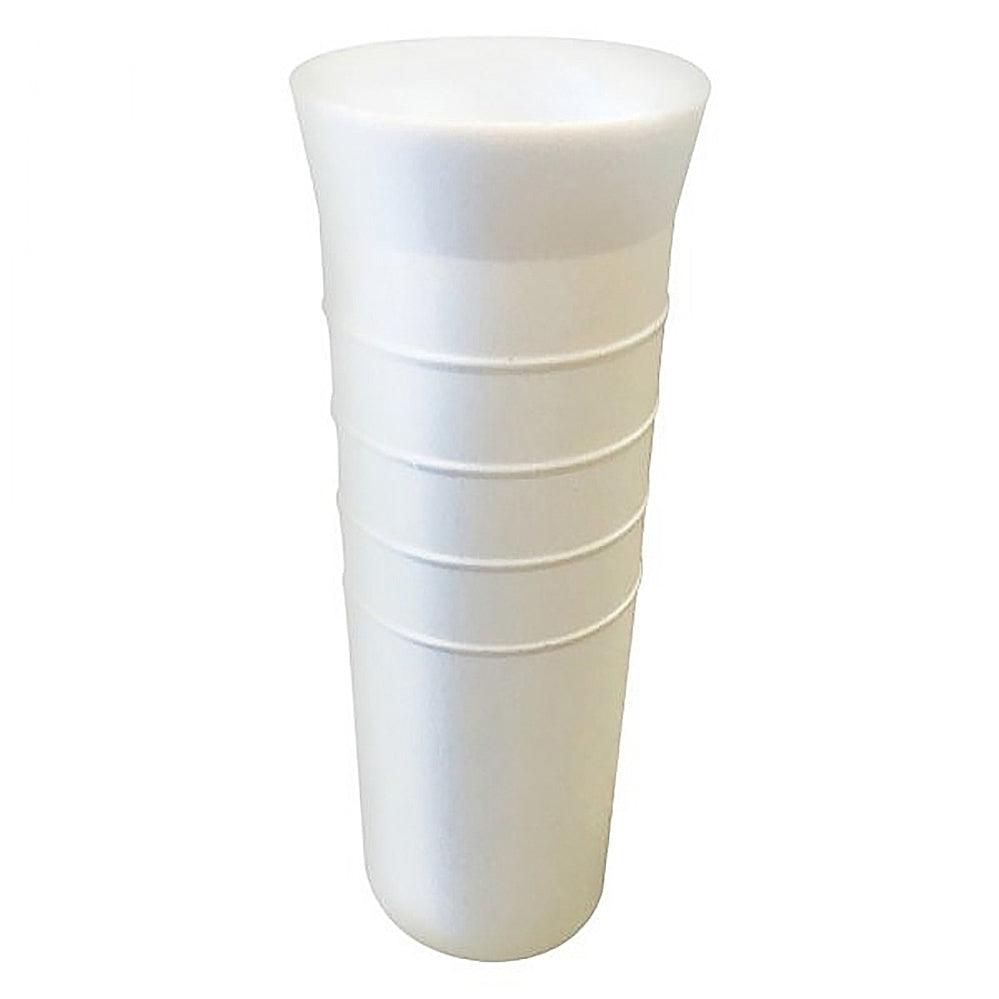 Tigress 8-1/2&quot; White Ribbed Replacement Vinyl Insert Liner