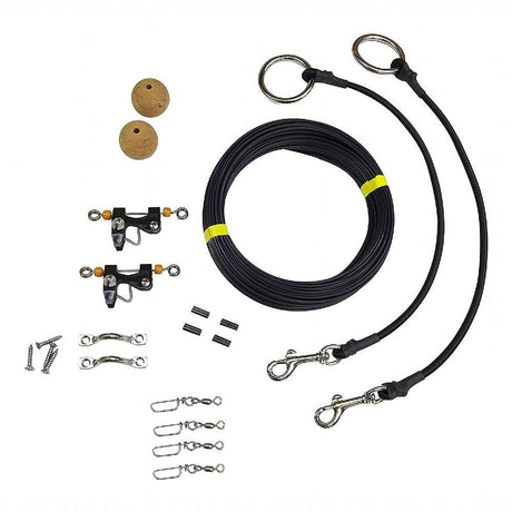 Tigress Deluxe Pro Rigging Kit with 400LB Black Mono