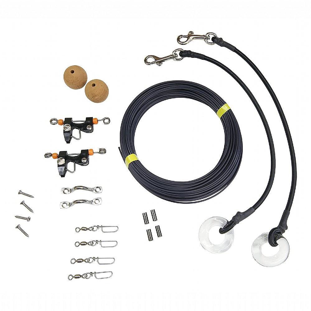 Tigress Deluxe Rigging Kit with 400LB Back Mono
