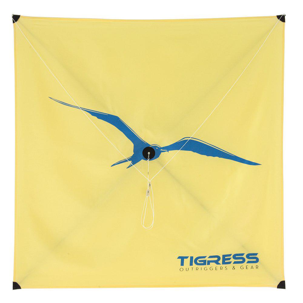 Tigress Kite All Wind Yellow