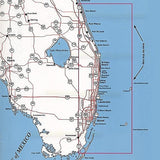 Top Spot Fishing Map N224, Florida, Miami, Winter Beach, Bimini