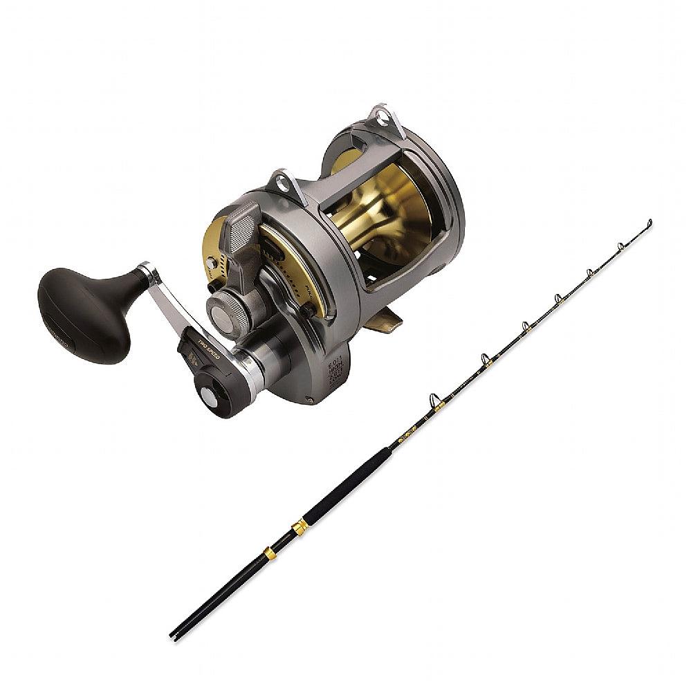 Tyrnos 20ii with CHAOS ECL 30-50 6FT 2PC CHAOS Gold from SHIMANO/CHAOS -  CHAOS Fishing