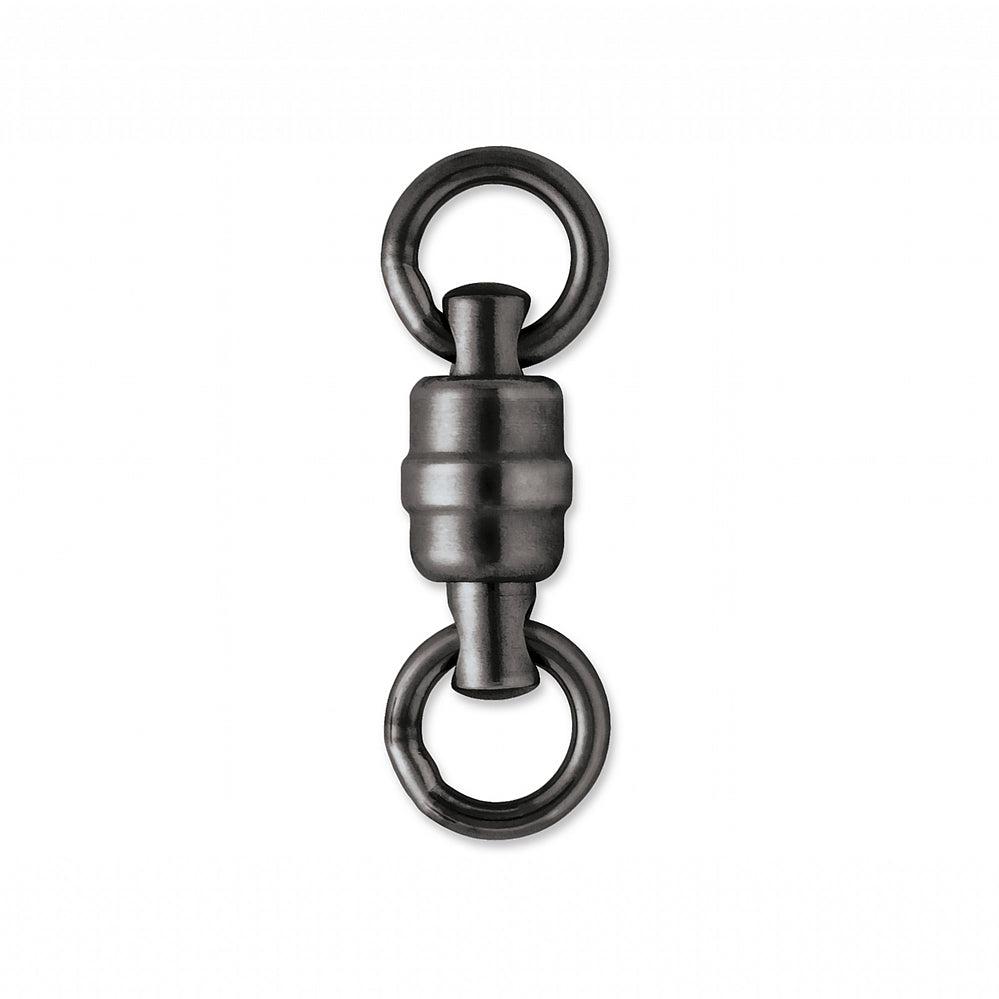 VMC Black Stainless Steel HD Ball Bearing Swivel with Welded Rings