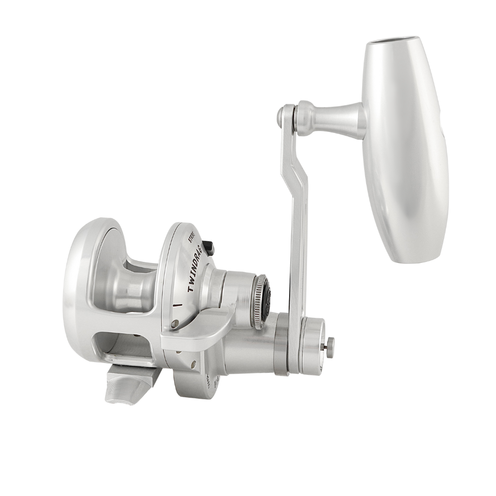 Accurate TwinDrag Valiant 2 2SPD SPJ Reel Silver