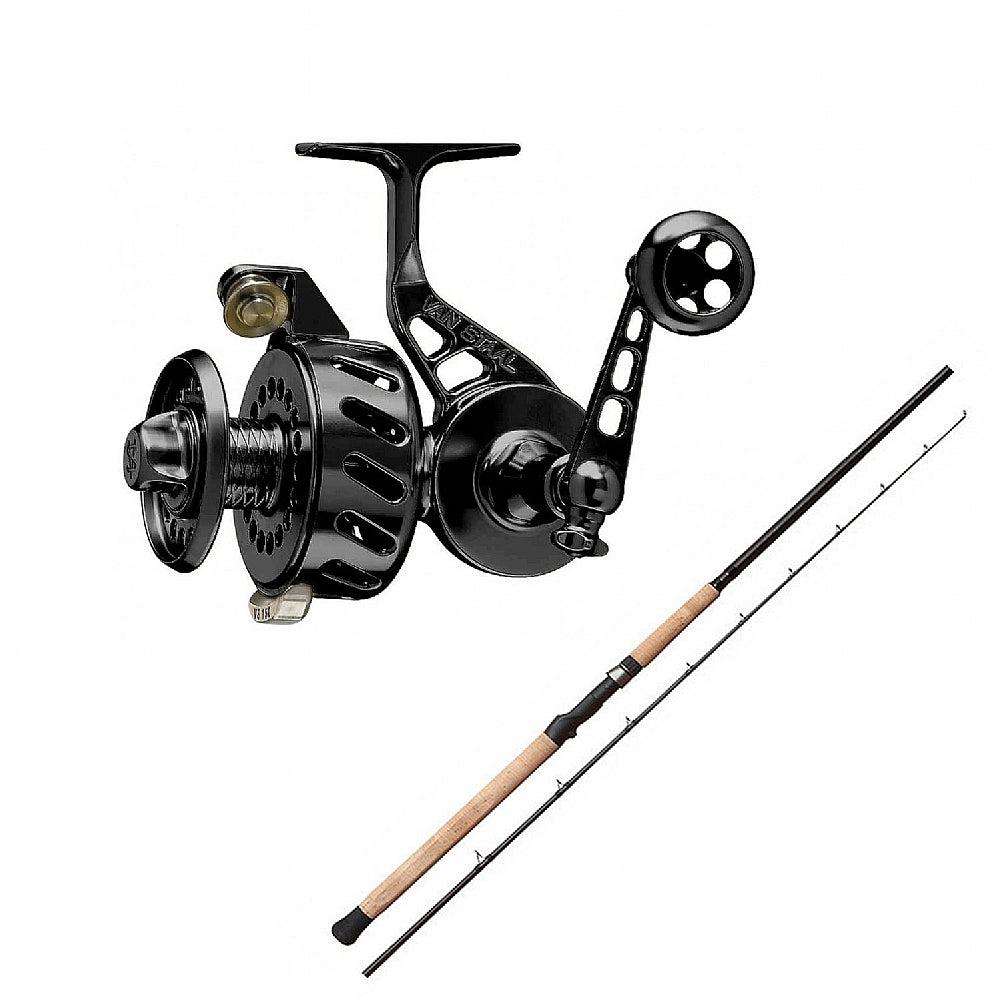 Van Staal VS-X 100 Black with SHIMANO Teramar West Coast Spinning X80MH Combo