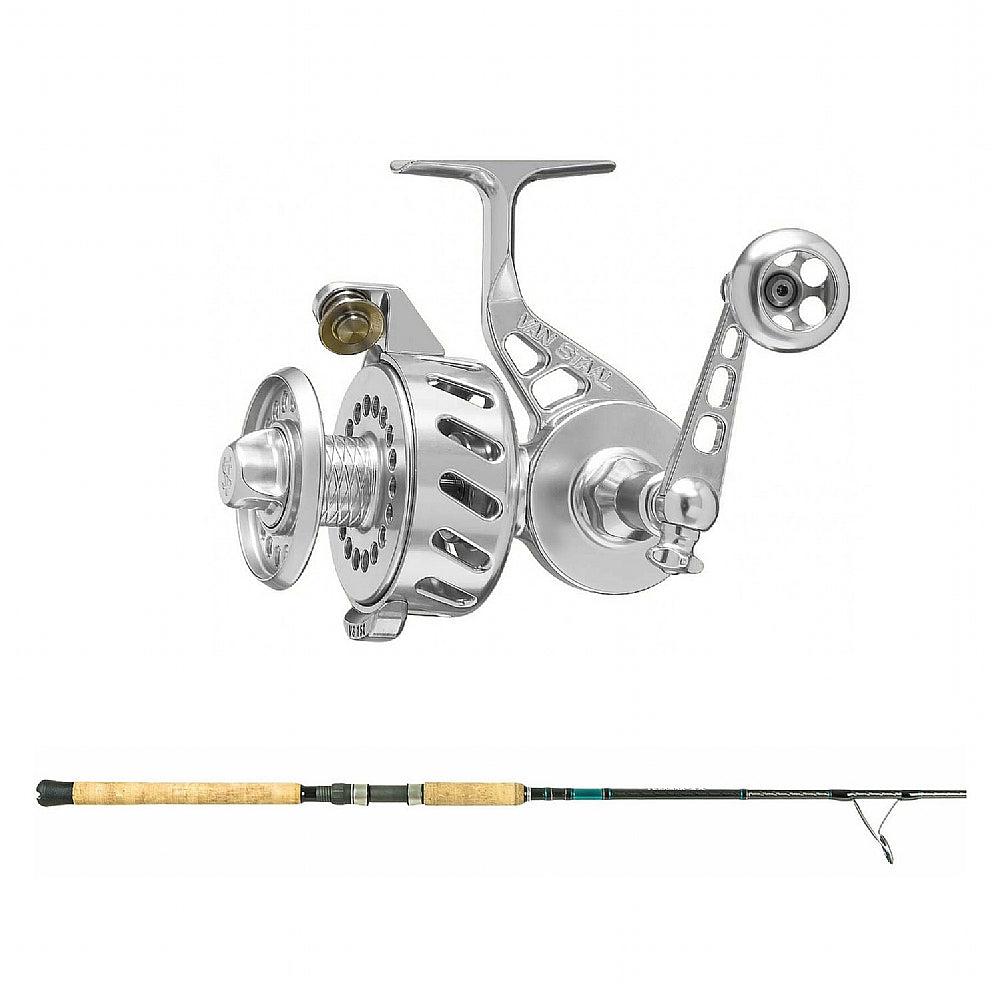 Van Staal VS-X 100 Silver with SHIMANO Teramar XX South East Spinning 80XH Combo