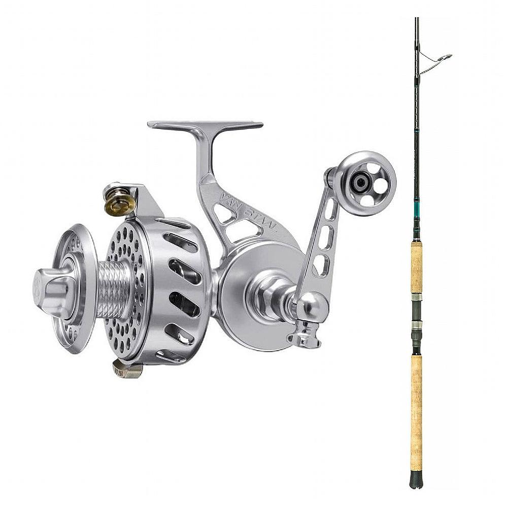 Van Staal VS-X 275 Silver with SHIMANO Teramar XX South East Spinning Rod 80XXH