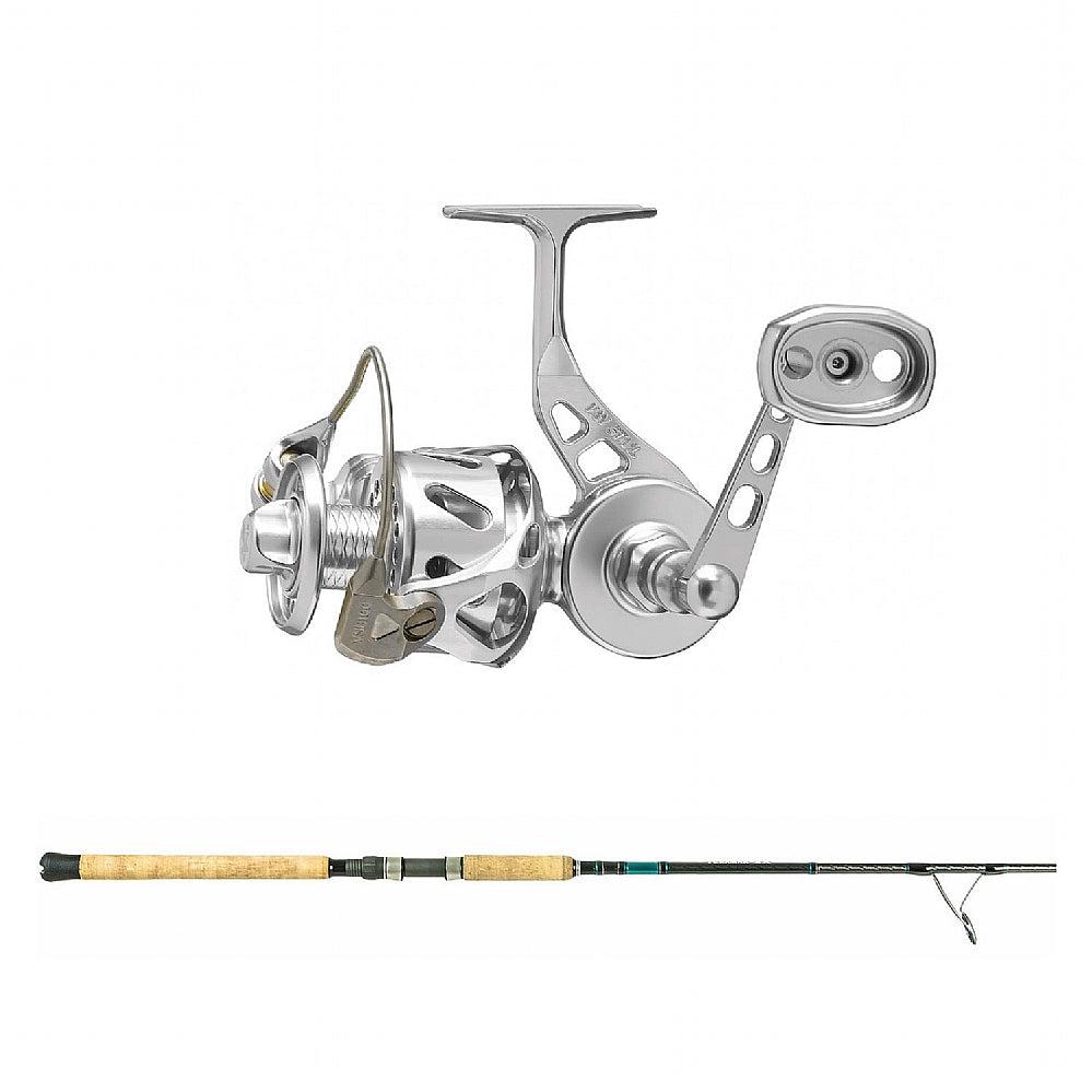 Van Staal VSB-X Bailed Spin 100 Silver with SHIMANO Teramar XX South East Spinning 80XH Combo