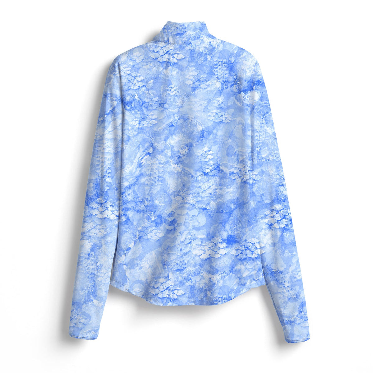 SCALES Camo Womens Long Sleeve Quarter-Zip