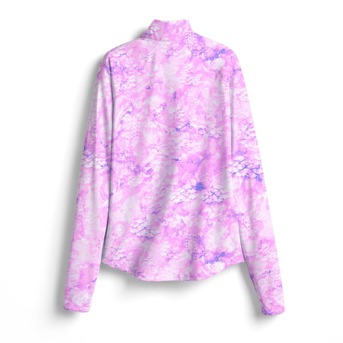 SCALES Camo Womens Long Sleeve Quarter-Zip