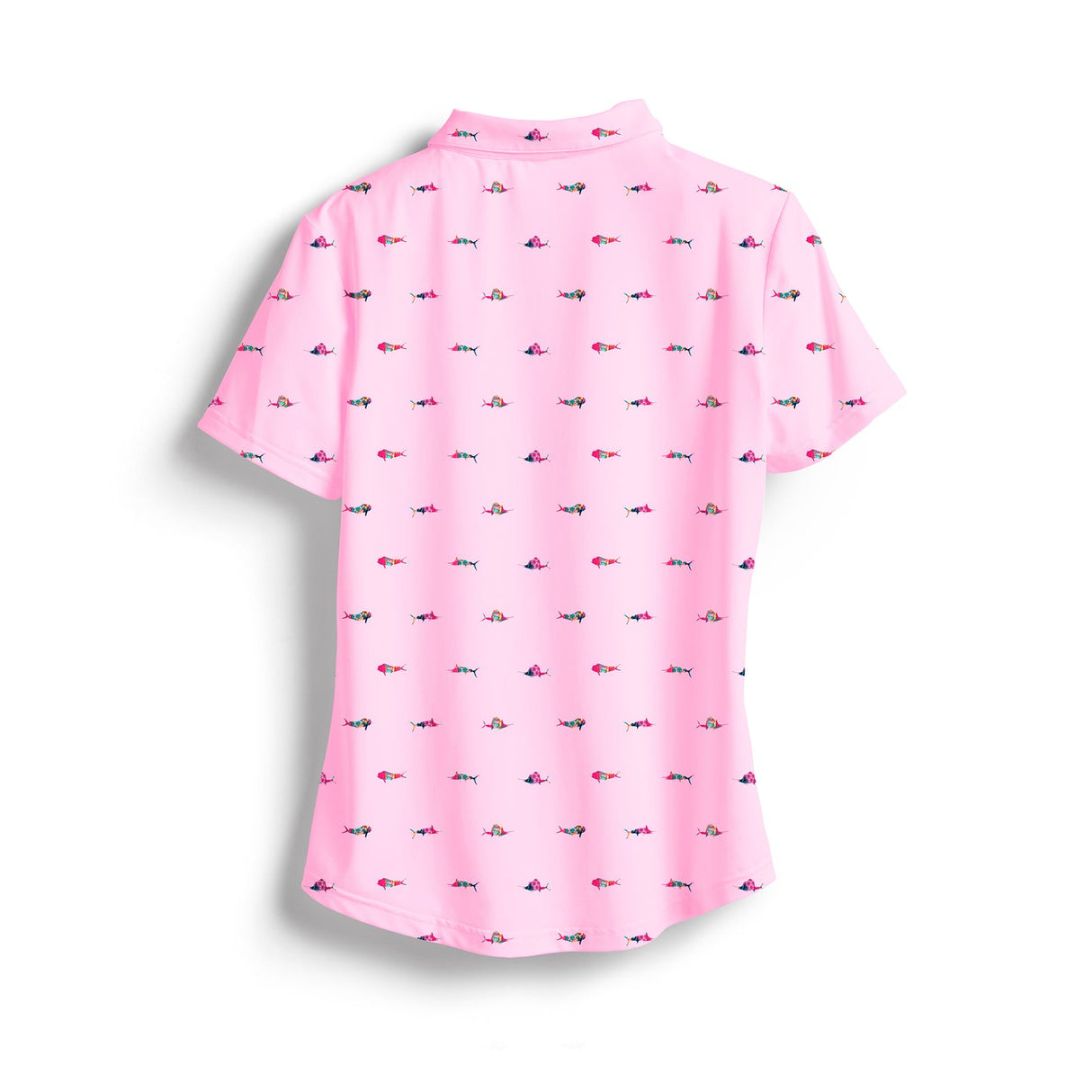 SCALES Trippy Fish Womens Polo