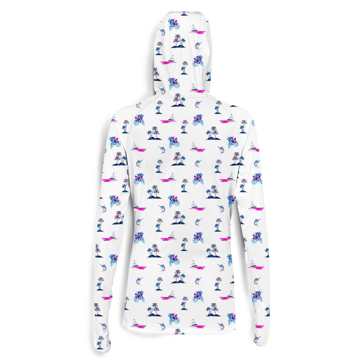 SCALES Sporty Chic Womens Hooded Performance