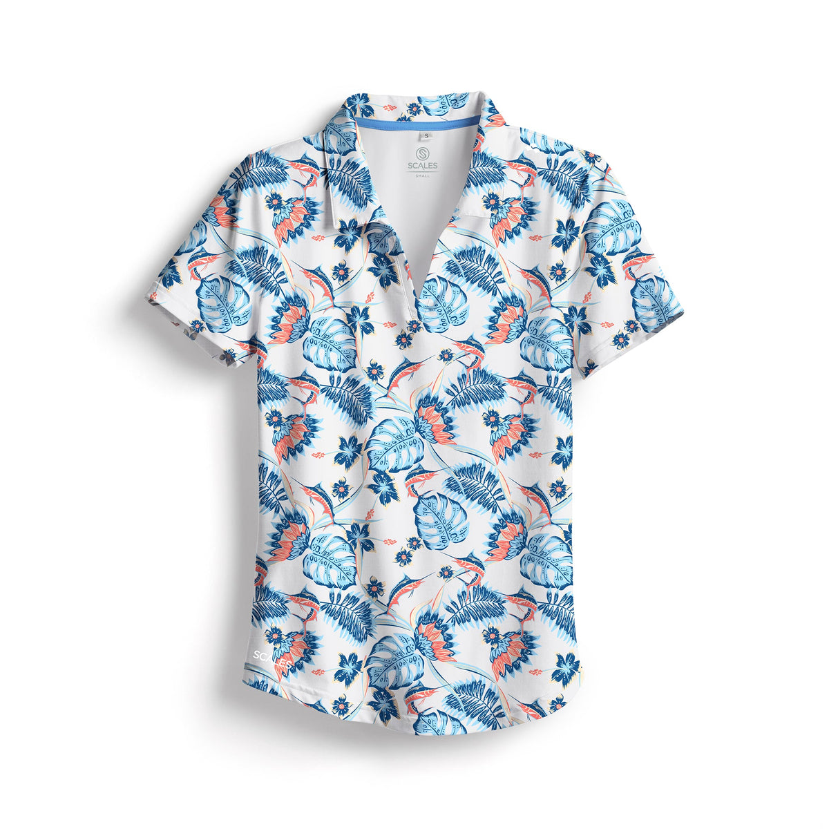SCALES Tropic Star Womens Polo