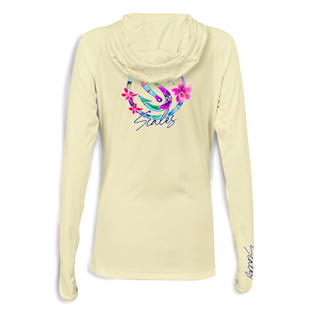 SCALES Frigate Paradise Womens Hooded Performance