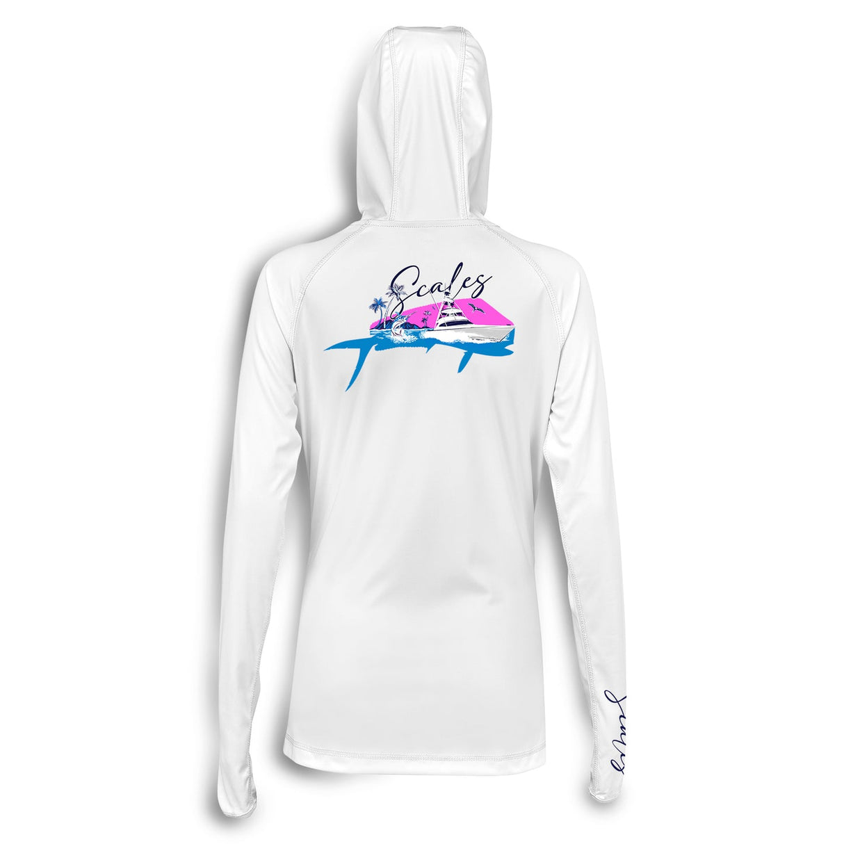 SCALES Mahi Slam Womens Hooded Performance