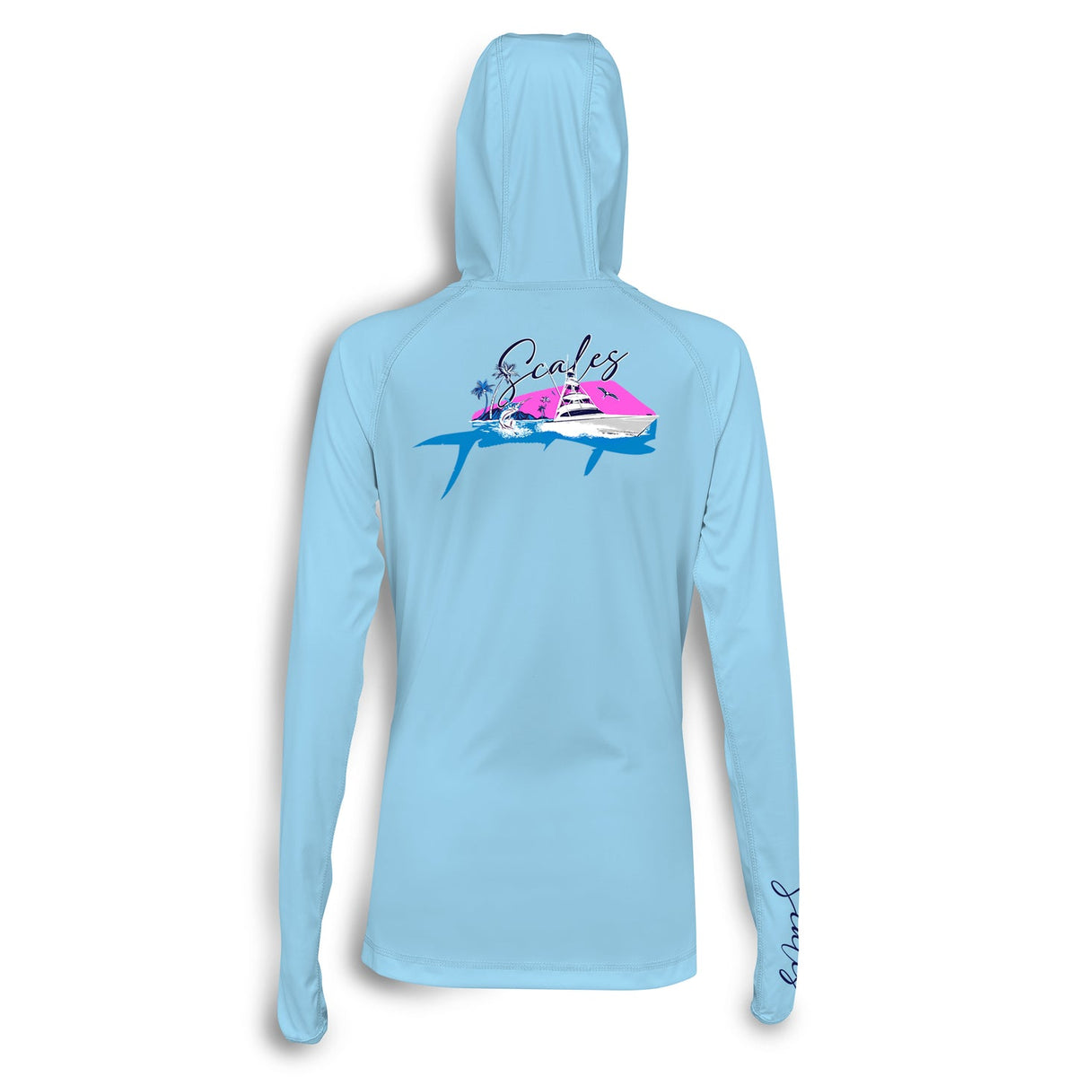 SCALES Mahi Slam Womens Hooded Performance