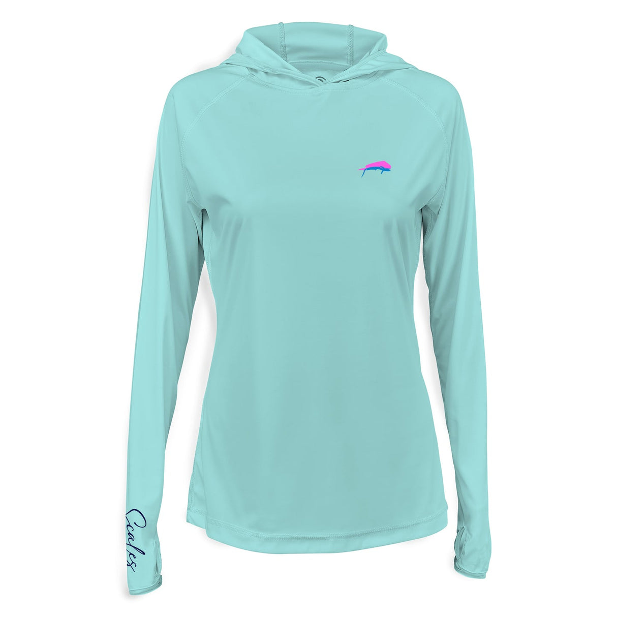 SCALES Mahi Slam Womens Hooded Performance