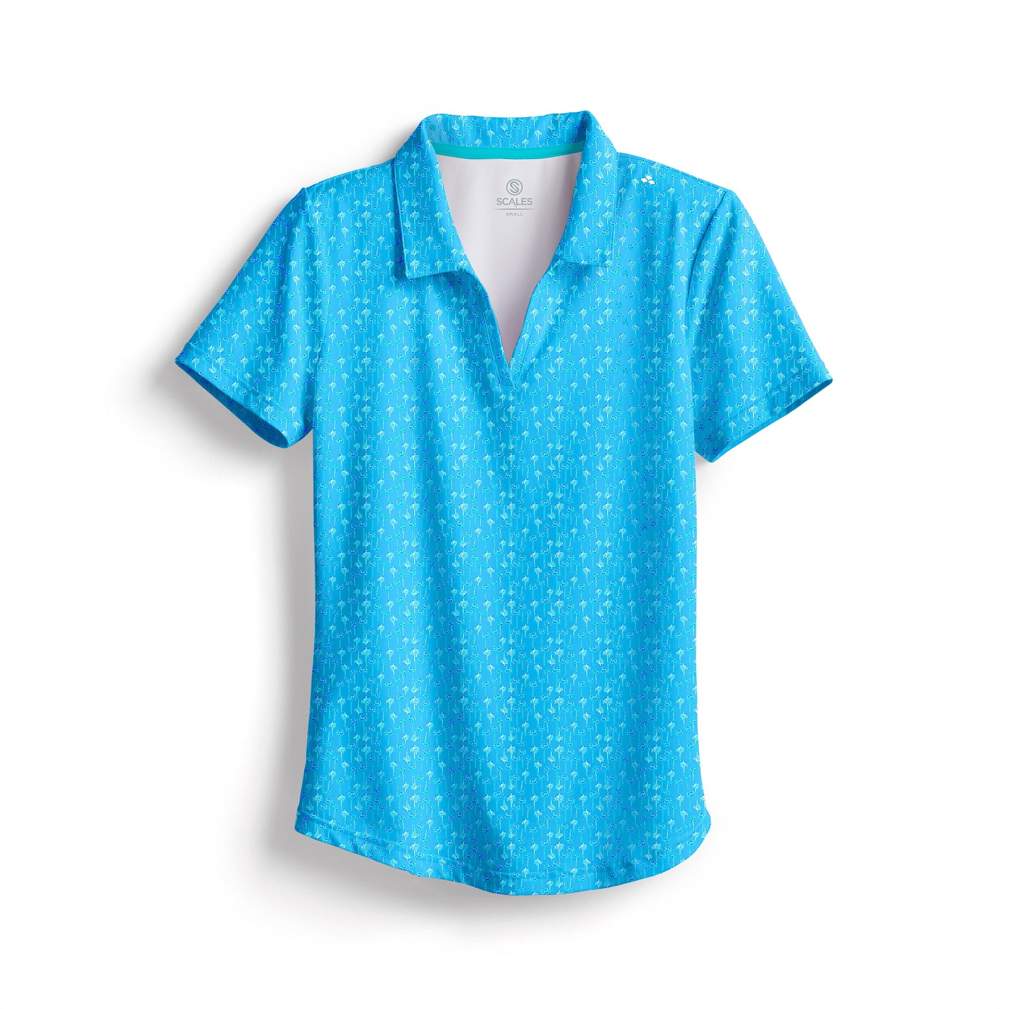 SCALES Palm Shade Womens Polo