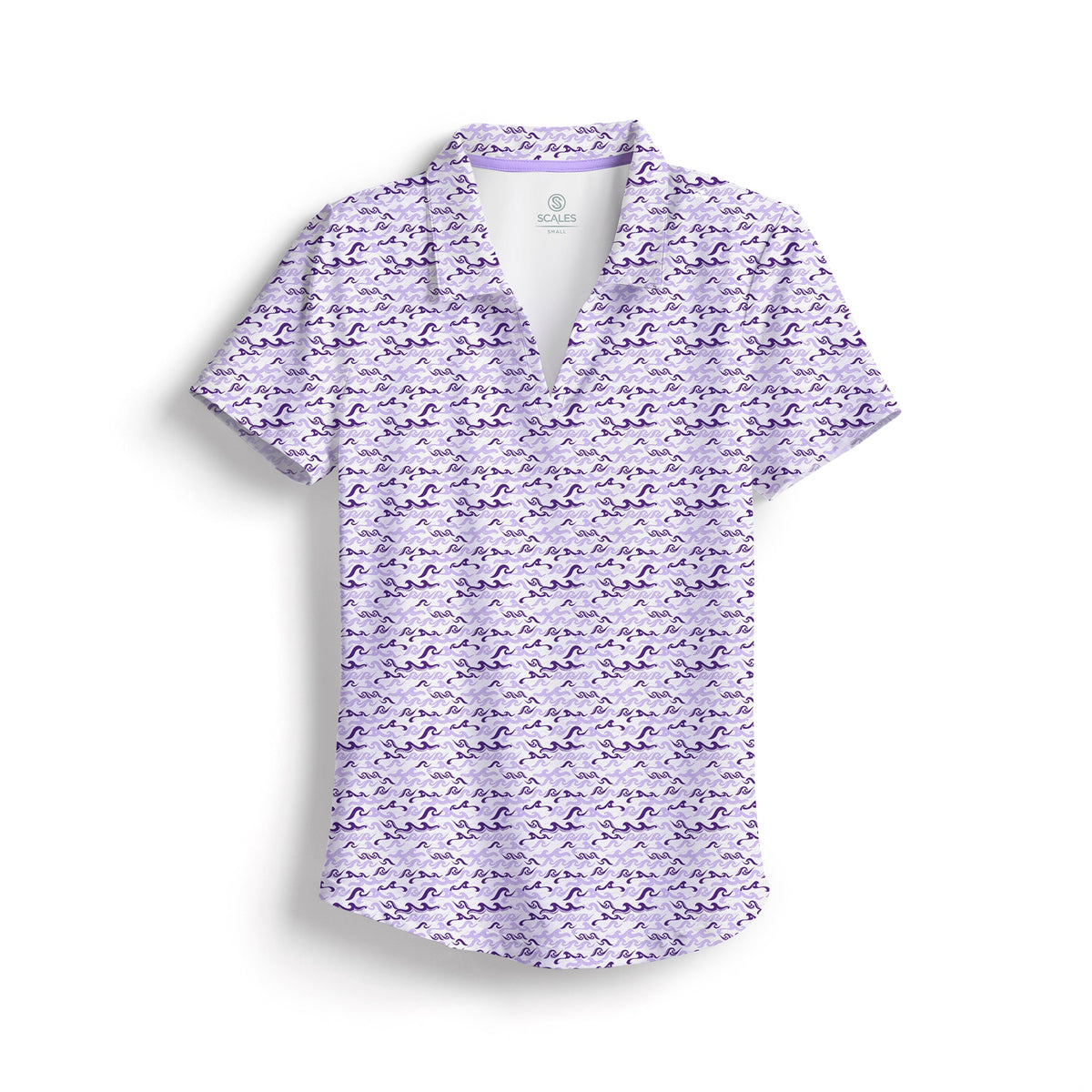SCALES Wavy Womens Polo