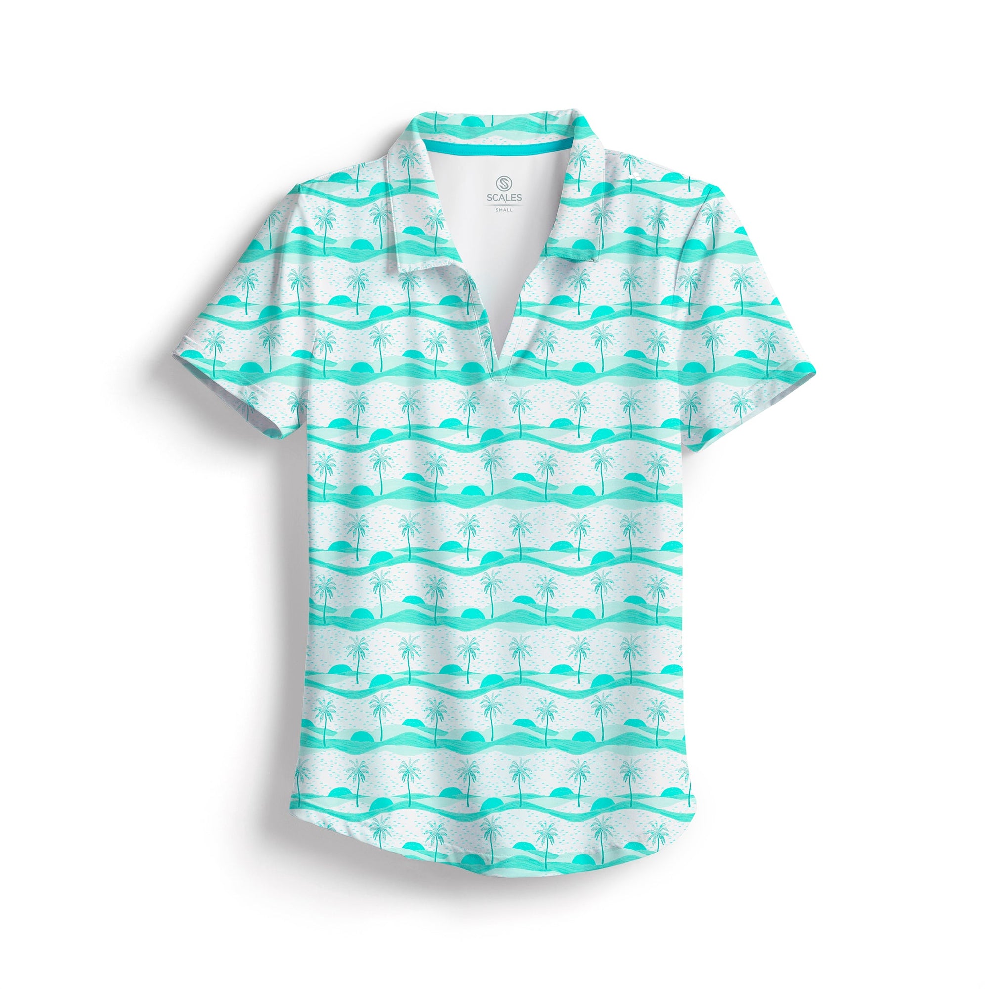 SCALES Sunset Hour Womens Polo