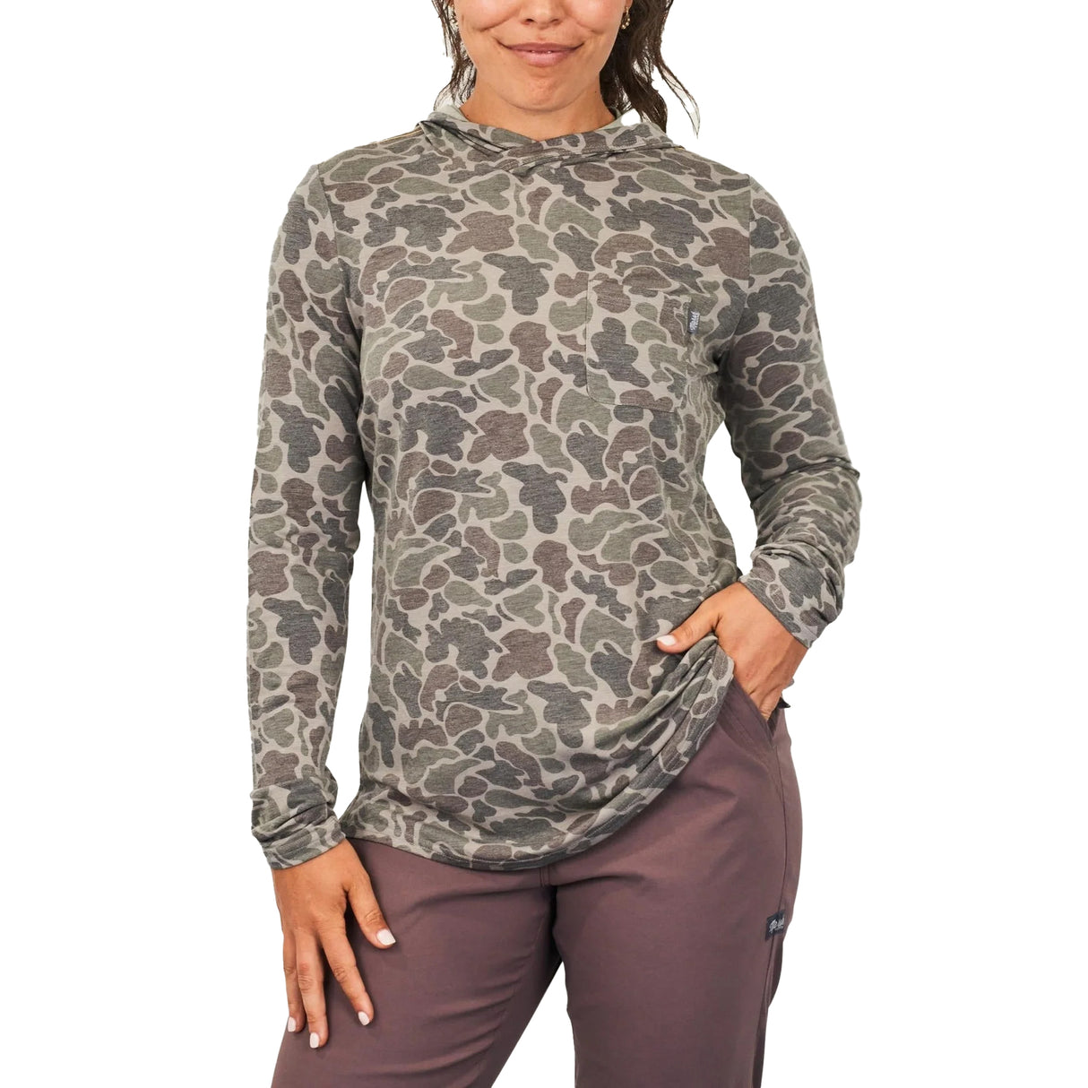 Marsh Wear Women's Buxton Performance Camo Hoodie