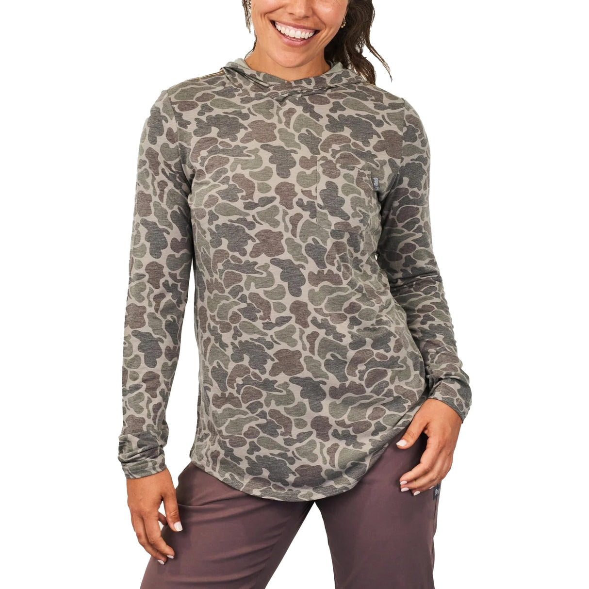 Marsh Wear Women's Buxton Performance Camo Hoodie